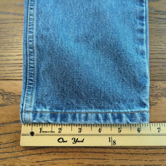 Vintage Y2K Levi’s 550 Relaxed Fit Jeans Women’s 12 Miss High Rise Tapered Leg - Picture 14 of 14